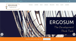 Desktop Screenshot of ergosum.org